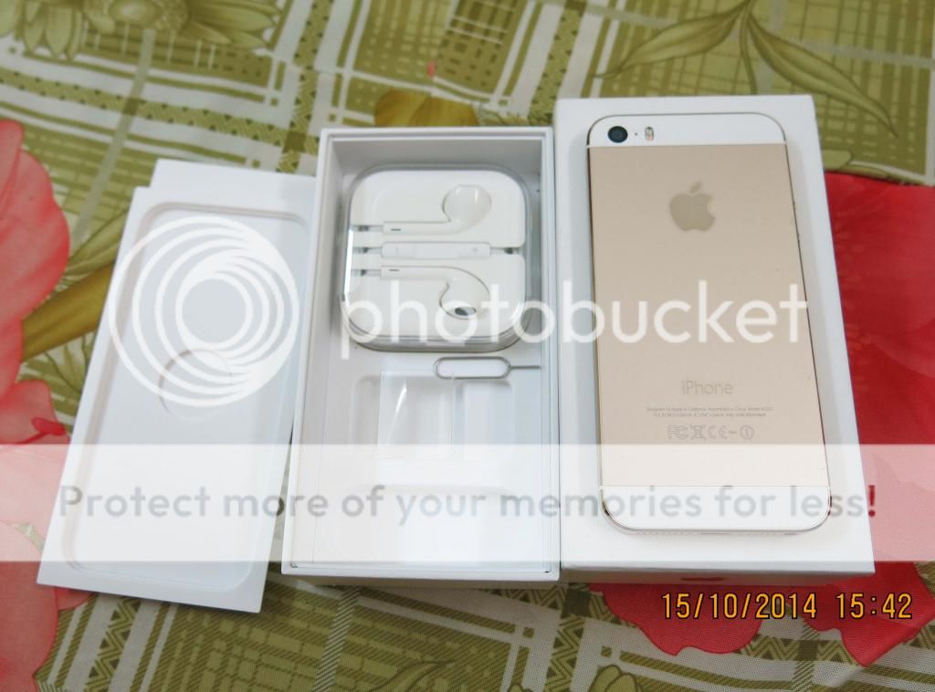 Iphone 5S Gold 32GB đẹp giá mềm - 1