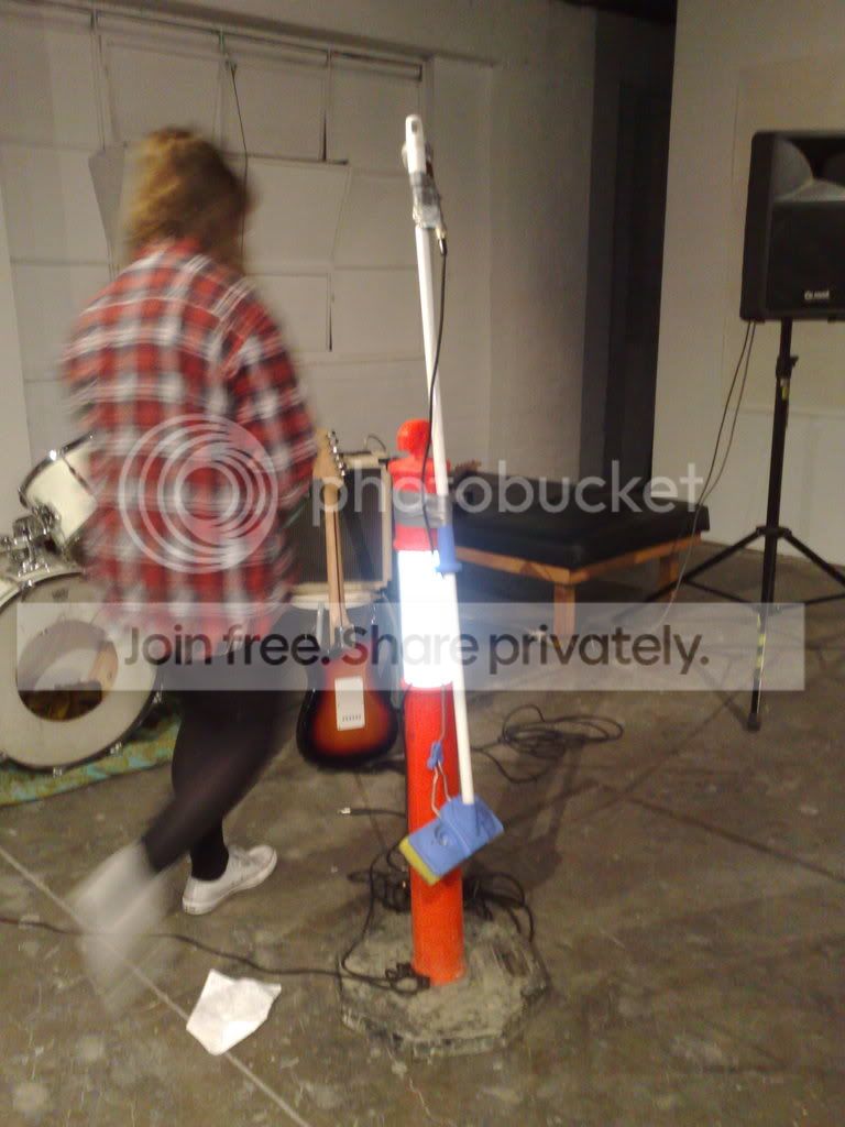 Harriet and Sunshine Mic stand