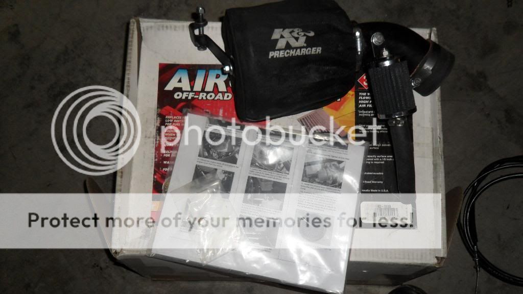 Full K&N Rhino 660 intake Yamaha Rhino Forum