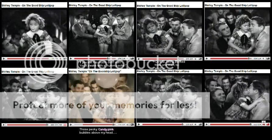 shirley temple good ship lollipop mannerism