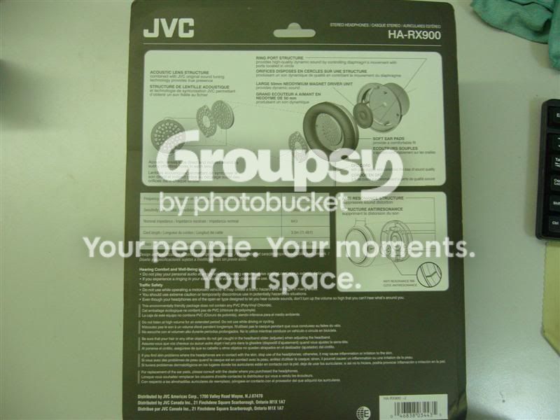 [Pictures & Review] JVC HA/HP-RX900